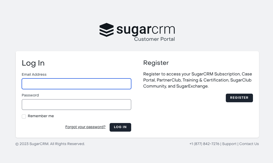 SugarOutfitters Marketplace New Login Experience